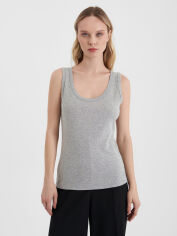 Акція на Майка жіноча United Colors of Benetton 3GA2DH010-501 XL Сіра від Rozetka
