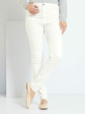 Акція на Джинси Skinny жіночі Kiabi XAZ498150QLUX 34-28 Молочні від Rozetka