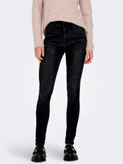 Акція на Джинси Skinny жіночі ONLY XAZ425644ZWOJ 29-34 Чорні від Rozetka