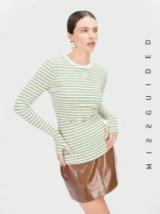 Акція на Лонгслів довгий жіночий SHEIN GD-00153585 XS Різнокольоровий від Rozetka