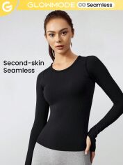 Акція на Лонгслів довгий жіночий SHEIN GD-00148720 S Чорний від Rozetka
