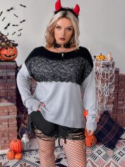 Акція на Джемпер жіночий SHEIN GD-00121676 XL Різнокольоровий від Rozetka
