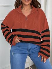 Акція на Джемпер жіночий SHEIN GD-00121492 XL Різнокольоровий від Rozetka