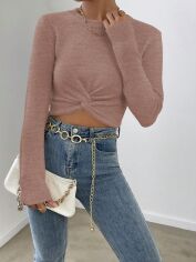 Акція на Джемпер жіночий SHEIN GD-00163796 XL Фіолетовий від Rozetka