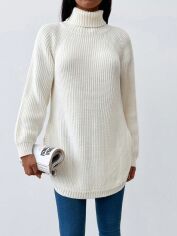 Акція на Джемпер жіночий SHEIN GD-00156772 S Білий від Rozetka