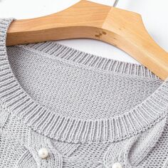 Акція на Джемпер жіночий SHEIN GD-00121714 2XL Світло-сірий від Rozetka