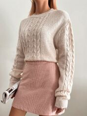 Акція на Джемпер жіночий SHEIN GD-00121508 L Світло-рожевий від Rozetka