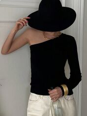 Акція на Джемпер жіночий SHEIN GD-00134797 S Чорний від Rozetka