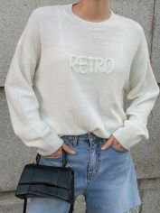 Акція на Джемпер жіночий SHEIN GD-00134496 L Білий від Rozetka
