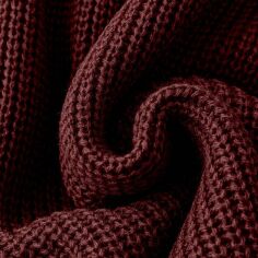 Акція на Джемпер жіночий SHEIN GD-00156837 XL Бордовий від Rozetka