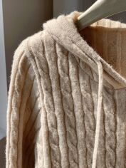 Акція на Кардиган жіночий SHEIN GD-00114526 L Світло-бежевий від Rozetka