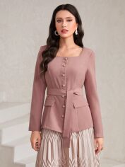 Акція на Кардиган жіночий SHEIN GD-00149233 S Рожевий від Rozetka