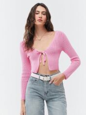 Акція на Кардиган жіночий SHEIN GD-00133719 S Рожевий від Rozetka