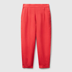 Акція на Штани жіночі United Colors of Benetton 4AGHDF08L-136 XL Червоні від Rozetka