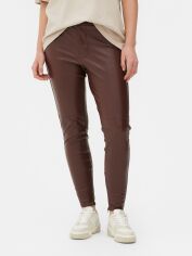 Акція на Штани зі штучні шкіри жіночі Primark XAZ521023NLLF 48 Бордові від Rozetka