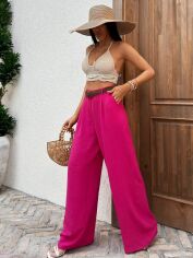 Акція на Штани жіночі SHEIN GD-00143942 L Рожеві від Rozetka