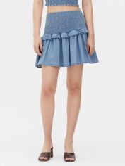 Акція на Спідниця джинсова міні літня жіноча Primark XAZ526570ATHK 38 Блакитна від Rozetka
