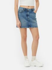 Акція на Спідниця джинсова міні літня жіноча Primark XAZ519529GMDV 48 Світло-синя від Rozetka