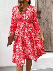 Акція на Плаття жіноче SHEIN GD-00130993 L Червоне від Rozetka