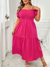 Акція на Сукня жіноча SHEIN GD-00139310 3XL Рожева від Rozetka