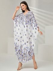 Акція на Плаття довге літнє жіноче SHEIN GD-00146988 M Комбіноване від Rozetka