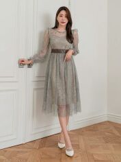 Акція на Плаття міді літнє жіноче SHEIN GD-00150225 S Комбіноване від Rozetka