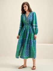Акція на Плаття міді літнє жіноче SHEIN GD-00150298 S Комбіноване від Rozetka