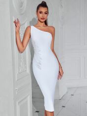 Акція на Плаття жіноче SHEIN GD-00150303 S Біле від Rozetka