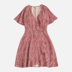 Акція на Плаття на запах коротке літнє жіноче SHEIN GD-00150313 S Теракотове від Rozetka