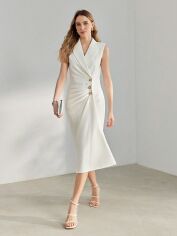Акція на Плаття жіноче SHEIN GD-00149973 S Біле від Rozetka