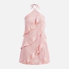 Акція на Плаття коротке літнє жіноче SHEIN GD-00150112 S Світло-рожеве від Rozetka