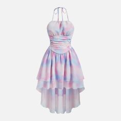 Акція на Плаття коротке літнє жіноче SHEIN GD-00146946 M Комбіноване від Rozetka