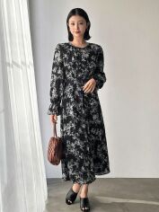 Акція на Плаття міді літнє жіноче SHEIN GD-00149859 S Комбіноване від Rozetka