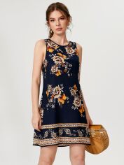 Акція на Плаття коротке літнє жіноче SHEIN GD-00148961 S Чорне від Rozetka