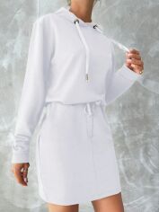 Акція на Плаття коротке літнє жіноче SHEIN GD-00149213 S Біле від Rozetka
