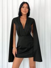 Акція на Плаття вечірнє коротке літнє жіноче SHEIN GD-00149242 S Чорне від Rozetka