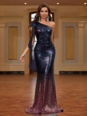 Акція на Плаття вечірнє довге літнє жіноче SHEIN GD-00153342 XS Комбіноване від Rozetka