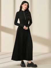 Акція на Плаття довге осіннє жіноче SHEIN GD-00152155 XL Чорне від Rozetka