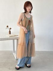 Акція на Сарафан жіночий SHEIN GD-00152611 2XL Персиковий від Rozetka
