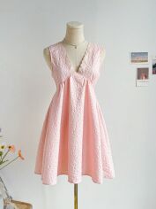Акція на Сарафан жіночий SHEIN GD-00152444 XL Світло-рожевий від Rozetka