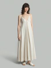 Акція на Сарафан жіночий SHEIN GD-00150578 S Молочний від Rozetka