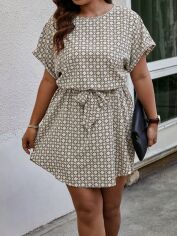 Акція на Плаття коротке літнє жіноче SHEIN GD-00151456 28-30 Комбіноване від Rozetka