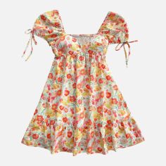 Акція на Плаття коротке літнє жіноче SHEIN GD-00150897 S Комбіноване від Rozetka