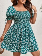Акція на Плаття коротке літнє жіноче SHEIN GD-00151453 28-30 Комбіноване від Rozetka