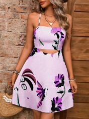 Акція на Плаття жіноче SHEIN GD-00153048 XL Комбіноване від Rozetka