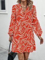 Акція на Плаття коротке літнє жіноче SHEIN GD-00151180 S Червоне від Rozetka