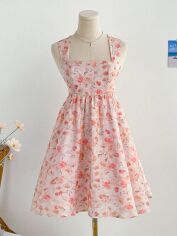 Акція на Сарафан жіночий SHEIN GD-00152679 XL Світло-рожевий від Rozetka