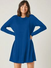 Акція на Плаття коротке літнє жіноче SHEIN GD-00153303 XS Синє від Rozetka