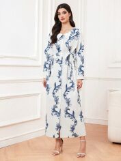 Акція на Плаття-сорочка довге осіннє жіноче SHEIN GD-00152297 XL Комбіноване від Rozetka
