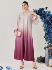 Акція на Плаття довге літнє жіноче SHEIN GD-00153398 XS Комбіноване від Rozetka